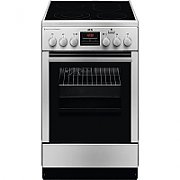 Aeg Aragaz AEG CCB56471BX, Plita vitroceramica, 4 zone de gatit, Grill, SteamBake, AirFry, Clasa A, 50 cm, Inox