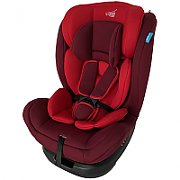 Scaun auto rotativ isofix, 0-36kg, rosu