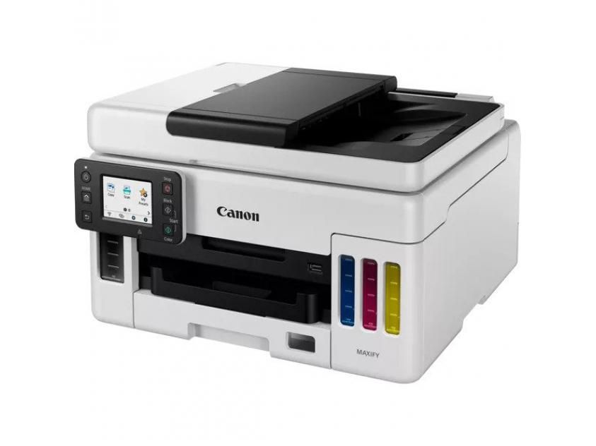 Imprimanta multifunctionala inkjet color Canon GX6040, A4, duplex, ADF, USB 2.0, Wi-Fi, 24 ppm negru, 15 ppm color