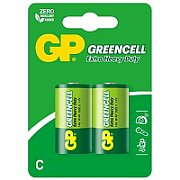 Baterie GP Batteries, Greencell C (R14) 1.5V carbon zinc, blister 2 buc.  GP14G-2UE2   GPPCC14KC005  (include TV 0.036 lei)