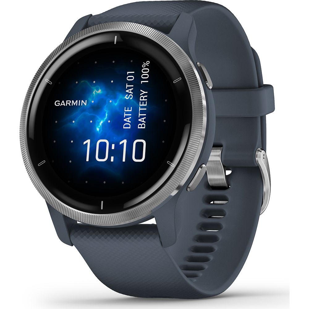  -  Ceas Smartwatch Garmin Venu 2, GPS, Blue Granite