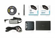 Desktop PC Zotac ZBOX nano Mini PC Barebone AMD Ryzen 3 3200U, 2C / 4T, 2.6 GHz base, 3.5 GHz turbo, 1 MB cache, 12-25 W, Fara memorie, Fara HDD/SSD, Radeon Vega 3, Fara unitate optica, Adaptor extern 65W