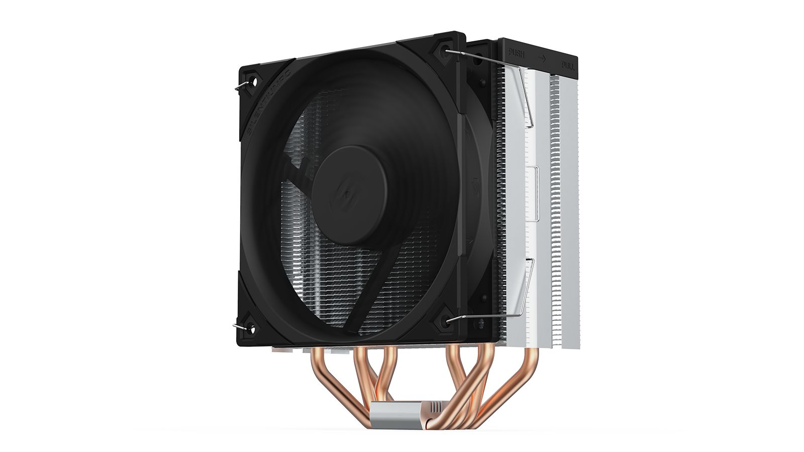 SilentiumPC Fera 5 Processor Cooler 12 cm Black, Steel 1 pc(s)