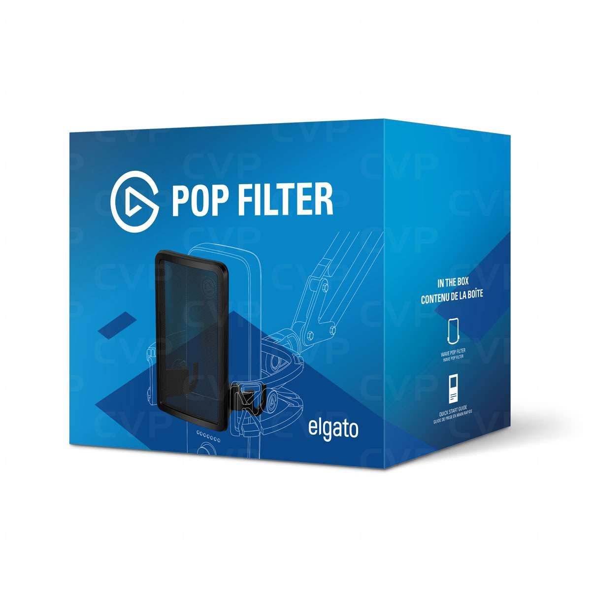 Filtru POP pentru microfoanele elgato Wave:1, Wave:3