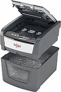Distrugator automat documente Rexel OPTIMUM  45X ,  45 coli, P4, cross-cut (tip confeti), cos  20 litri, negru-gri,  2020045XEU 