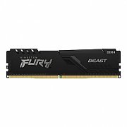 Memorie Kingston FURY Beast 4 GB DDR4 2666 MHz CL16, XMP 2.0, Negru