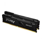 Memorie Kingston FURY Beast 8 GB DDR4 2666 MHz CL16, kit 2 x 4 GB, XMP 2.0, Negru