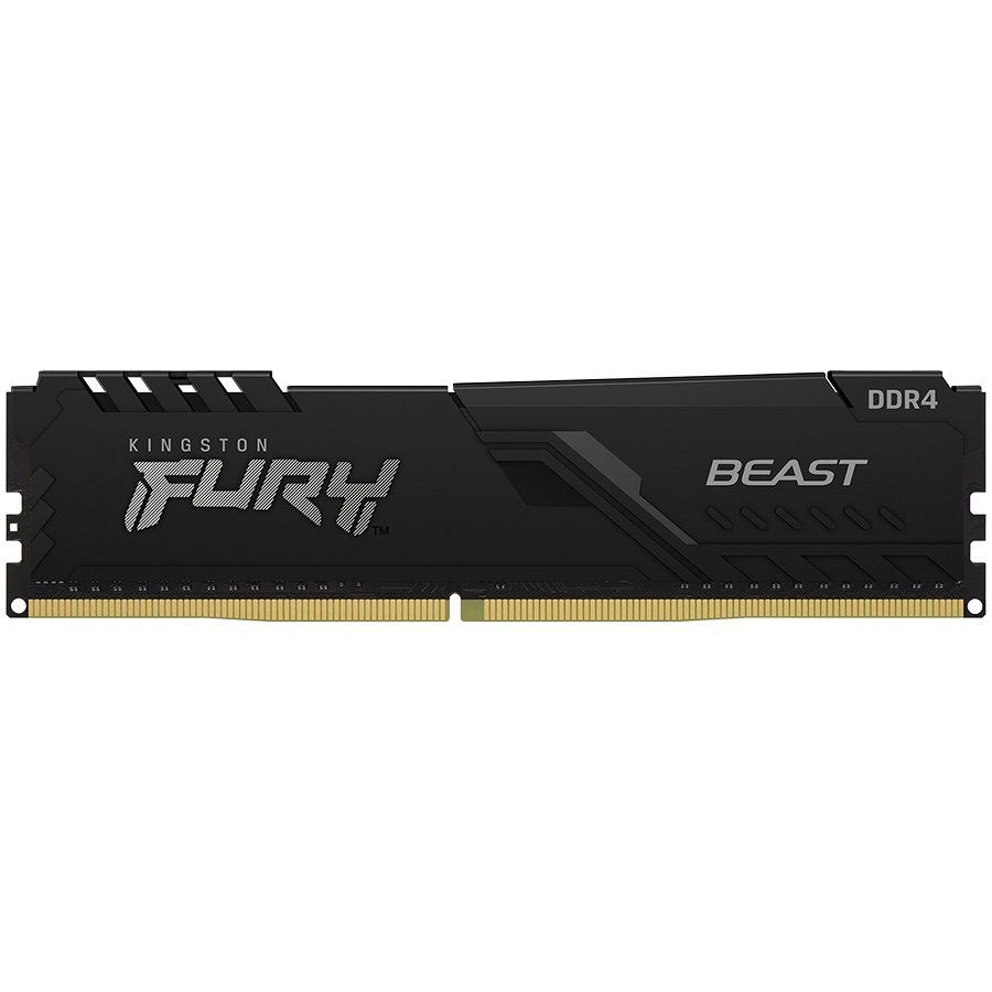 Memorie Kingston FURY Beast 16 GB DDR4 3200 MHz CL16, XMP 2.0, Negru