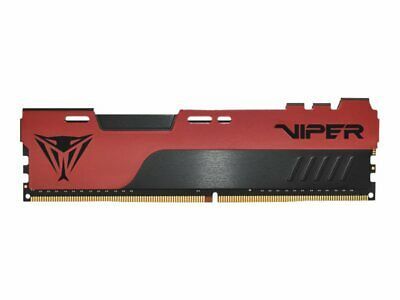 Memorie Patriot Viper Elite II 8 GB DDR4 2666 MHz CL16, kit 2 x 4 GB, XMP 2.0, Negru-rosu