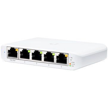 Switch Ubiquity USW-FLEX-MINI-EU, 4 porturi 10 / 100 / 1000 MBs