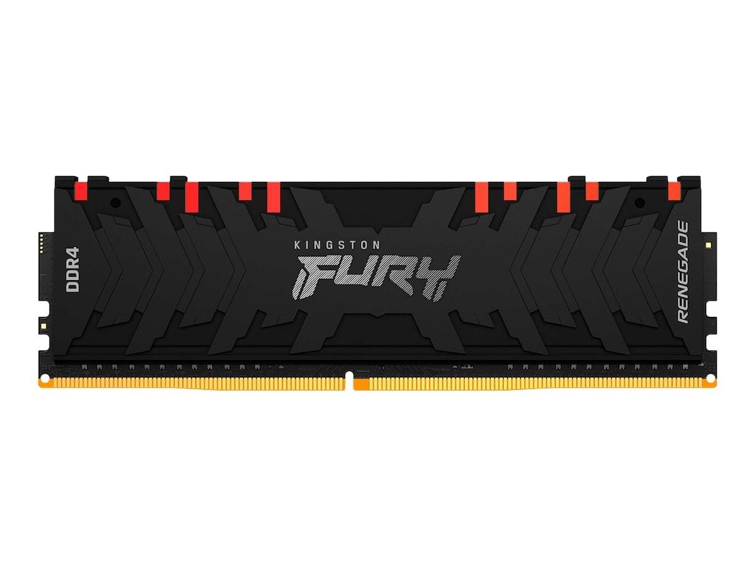 Memorie Kingston FURY Renegade 8 GB DDR4 3200 MHz CL16, XMP 2.0, Negru, RGB