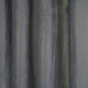 Set 2 draperii catifea 140x270 cm - Gri