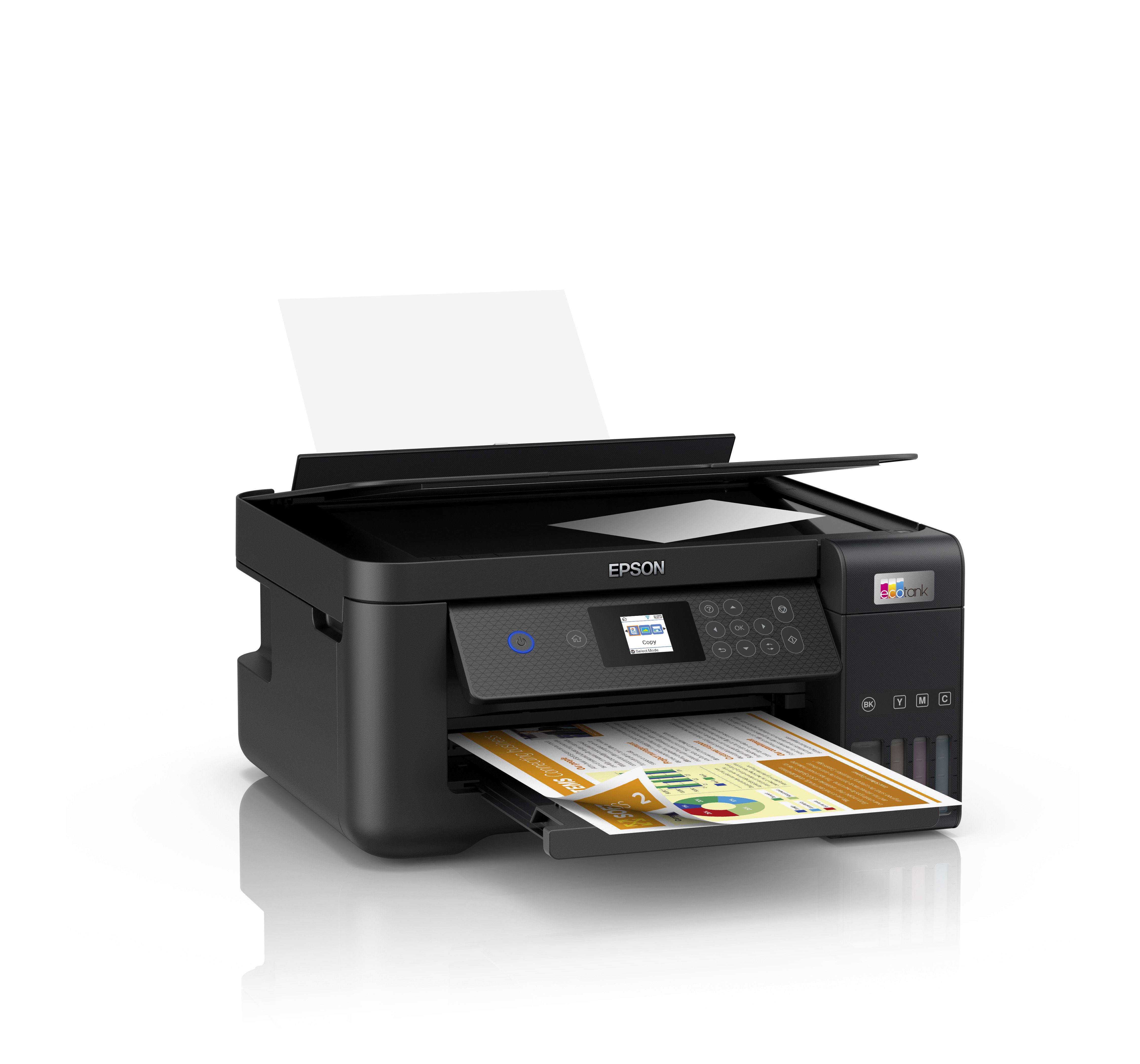 Imprimanta multifunctionala inkjet ciss color Epson L4260, A4, duplex, USB 2.0, Wi-Fi, 33 ppm negru, 15 ppm color