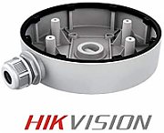 Doza conexiuni Hikvision DS-1280ZJ-DM55, material aliaj de aluminiu, dimensiuni: Φ 155 mm × 36 mm, greutate: 300g