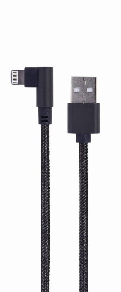 Gembird CC-USB2-AMLML-0.2M USB cable USB 2.0 USB A Micro-USB B/Lightning Black