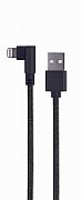 Gembird CC-USB2-AMLML-0.2M USB cable USB 2.0 USB A Micro-USB B/Lightning Black