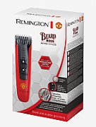 Aparat de tuns pentru barba/mustata MB4128 Manchester United Beard Boss Styler, Lame CaptureTrim, Lame lavabile, Indicator LED, Rosu/ Negru