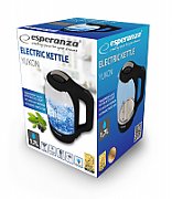 Esperanza EKK025K Electric kettle 1.7 L Black, Multicolor 1500 W