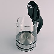 Feel-Maestro MR062 electric kettle 1.2 L Black, Transparent 1630 W