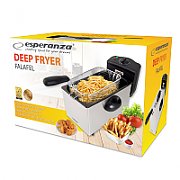 Esperanza EKG010 Deep Fryer 3 L, 2000W Inox