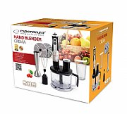 Esperanza EKM004 blender 0.6 L Immersion blender Black,Silver,Transparent 800 W