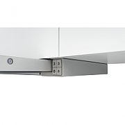 Bosch Serie 4 DFT63AC50 cooker hood 360 m³/h Semi built-in (pull out) Silver D