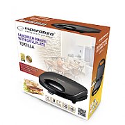 Esperanza EKT009 Sandwich toaster 1000W Black