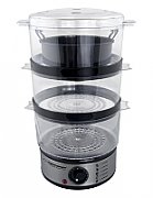 Esperanza EKG009 Steam cooker 3 stainless steel basket (s) 400 W 7.5L