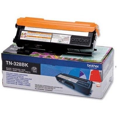Cartus toner Brother TN328BK ,Negru ,6000 pagini ,Original (TN328BK) 