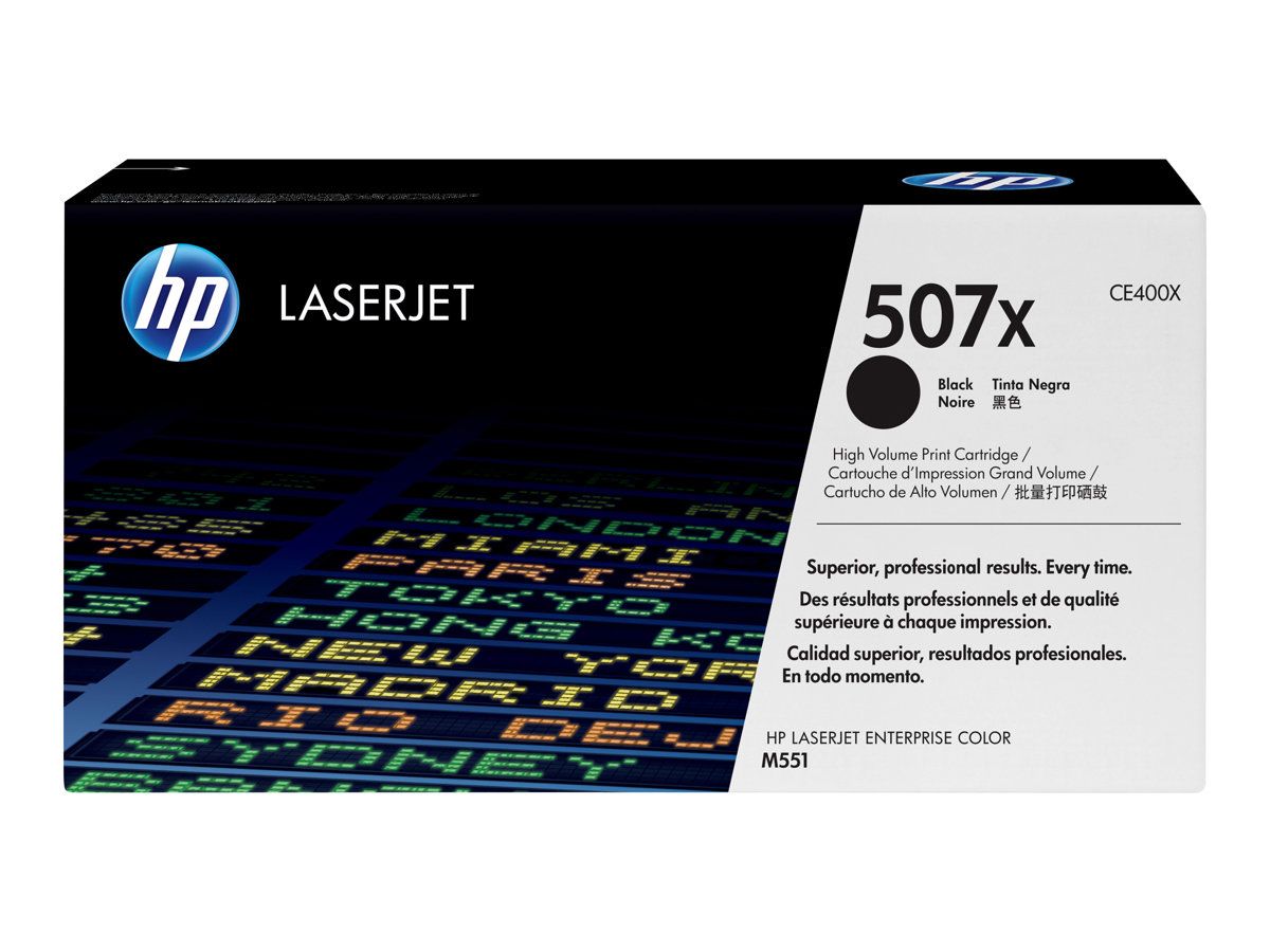 Cartus toner HP CE400X ,Negru ,11000 pagini ,Original (507x) 