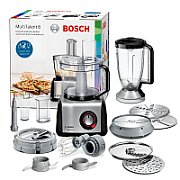 Bosch MC812M865 food processor 3.9 L Black, Stainless steel