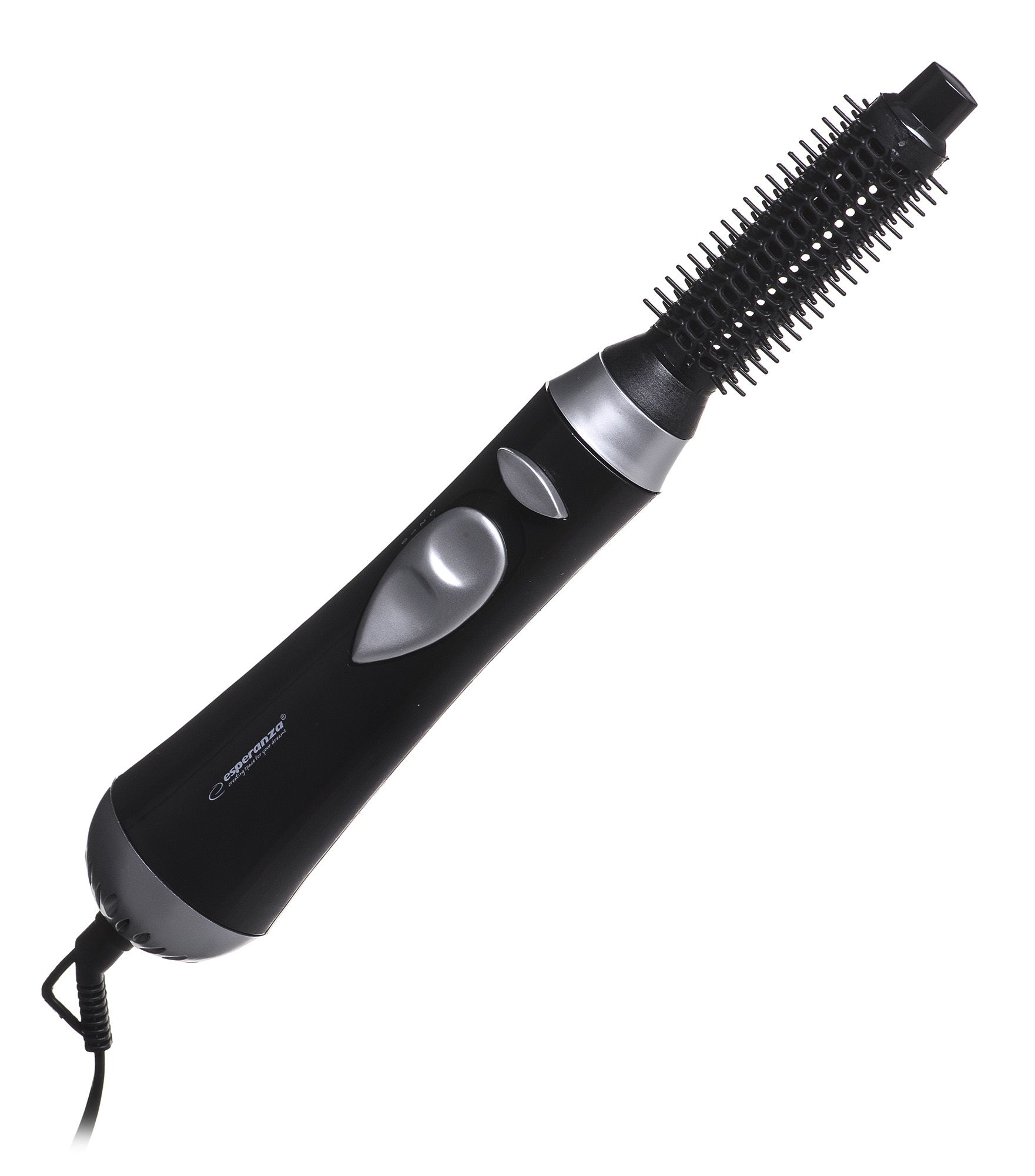 Esperanza EBL001K hair styling tool Hot air brush Black 1.6 m 400 W