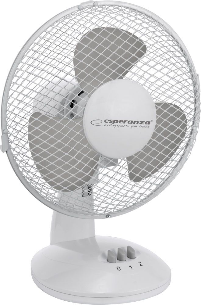 Esperanza EHF004WE, ZEPHYR 9 '' desk fan, White-Gray