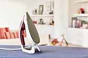 Tefal GV9220 steam ironing station 2600 W Durilium AirGlide Autoclean soleplate Burgundy, White