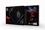 Gembird MP-GAMELED-L mouse pad Gaming mouse pad Black