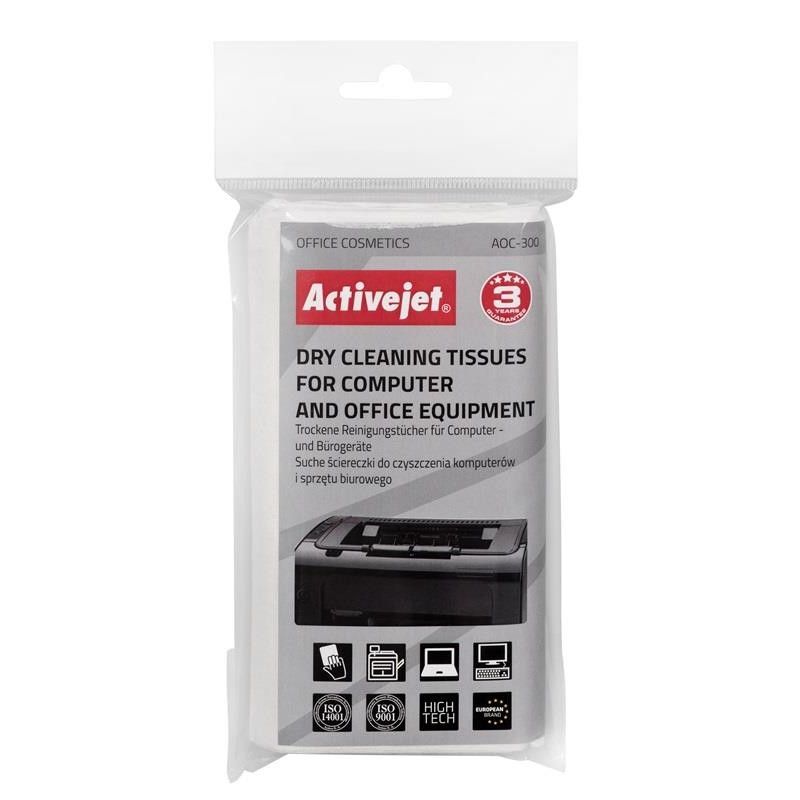 Dustless wipes set Activejet AOC-300 24 pcs.