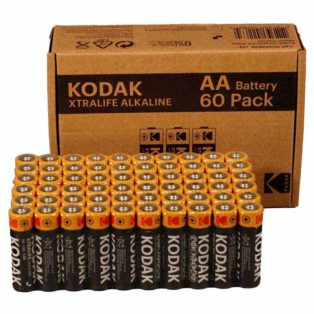 Kodak XTRALIFE alkaline AA battery (60 pack)