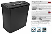 Esperanza EN101 paper shredder Strip shredding 22 cm Black