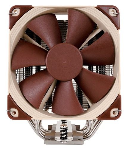 Noctua NH-U12S computer cooling component Processor Cooler 12 cm Brown, Stainless steel