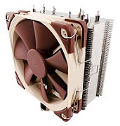 Noctua NH-U12S computer cooling component Processor Cooler 12 cm Brown, Stainless steel