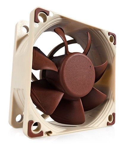 Ventilator Noctua NF-A6X25 PWM ,60 x 60 x 25 mm ,2300 - 3000 RPM ,Maro + bej 