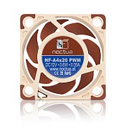 Ventilator Noctua NF-A4X20 PWM ,40 x 40 x 20 mm ,1200 - 5000 RPM ,Maro + bej 