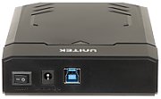 UNITEK Y-3035 storage drive enclosure HDD/SSD enclosure Black 2.5/3.5 
