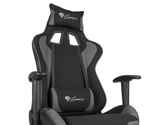 GENESIS GAMING CHAIR NITRO 440 BLACK AND GREY