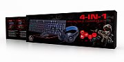 Gembird GGS-UMGL4-02 Gaming Set  Ghost  with 4in1 backlight, keyboard, mouse, pad, headphones