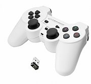Esperanza EGG108W Gaming Controller Gamepad PC,Playstation 3 Analogue / Digital RF Black,White