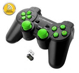 Esperanza EGG108G Gaming Controller Gamepad PC,Playstation 3 Analogue / Digital USB 2.0 Black,Green