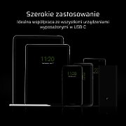 GREEN CELL Green Cell KABGC03 USB cable 0.25 m USB A USB C Black