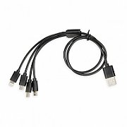 Universal 4 in 1 charging cable I-BOX USB IKUM4W1