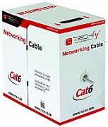 Techly U/UTP Hank Cable Cat.6 CCA 305m Solid Grey